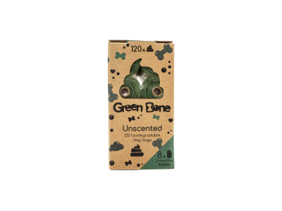 Green Bone bajspåsar 8 pack